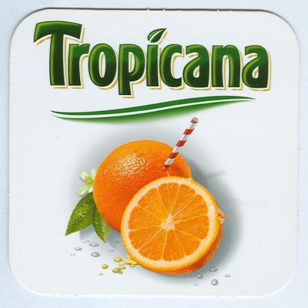 Tropicana podstawka Awers