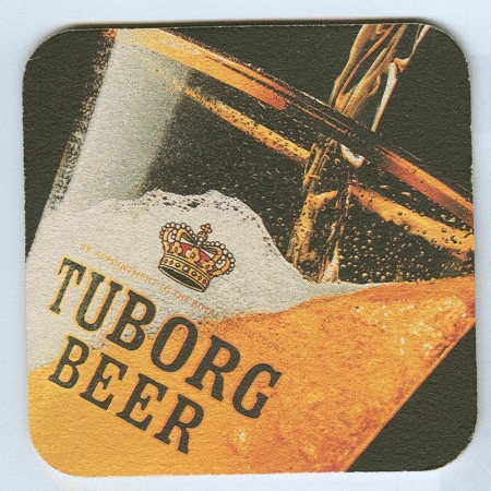 Tuborg podstawka Rewers