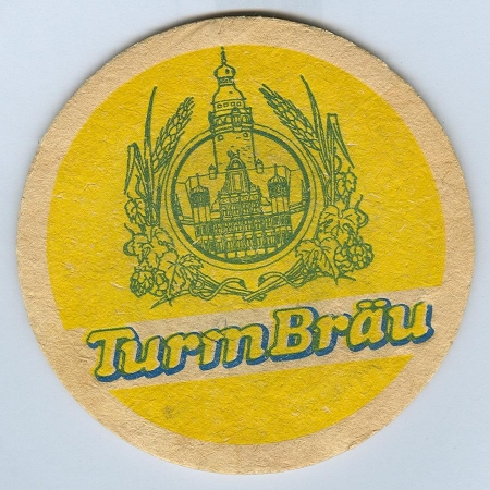 Turmbräu podstawka Awers