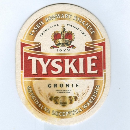 Tyskie podstawka Awers