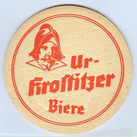 Ur-Krostitzer podstawka Awers