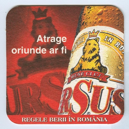 Ursus podstawka Awers