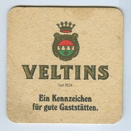 Veltins podstawka Awers