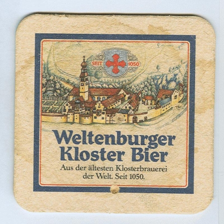 Weltenburger podstawka Awers