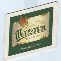 Wernesgrüner podstawka Awers