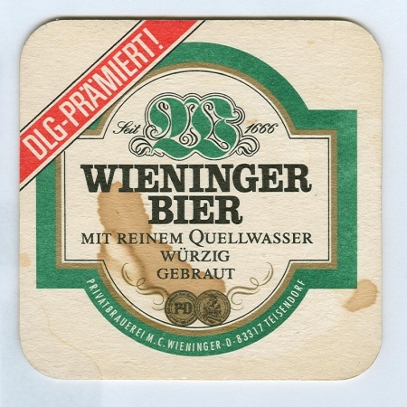 Wieninger podstawka Awers