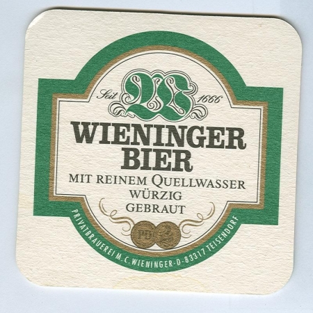 Wieninger podstawka Awers