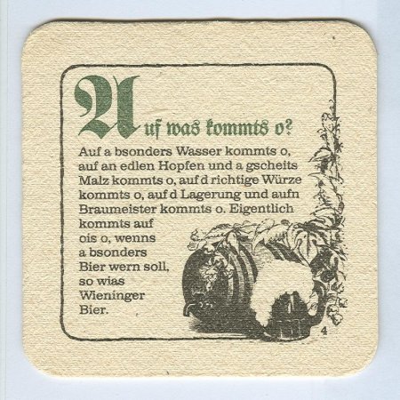 Wieninger podstawka Rewers