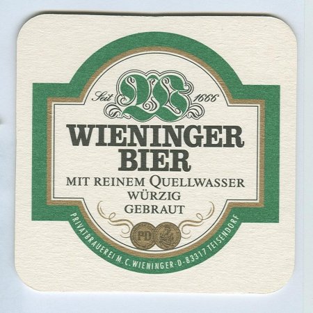 Wieninger podstawka Awers