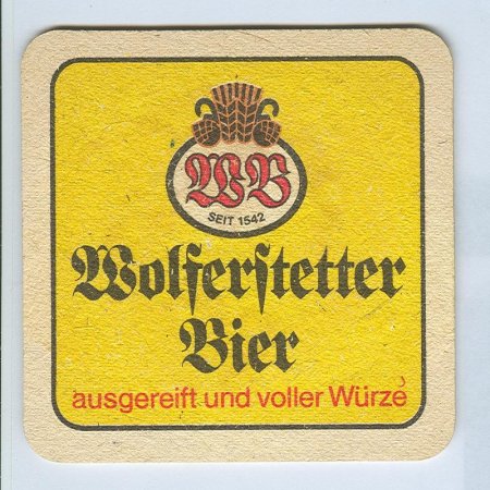 Wolferstetter podstawka Awers