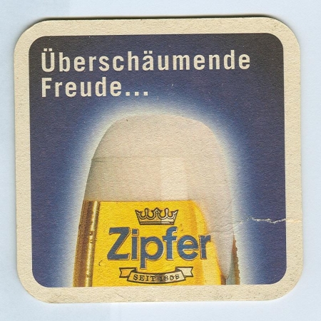 Zipfer podstawka Awers