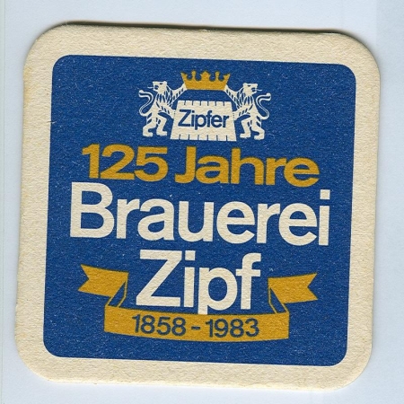 Zipfer podstawka Awers
