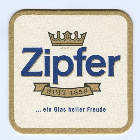 Zipfer podstawka Awers