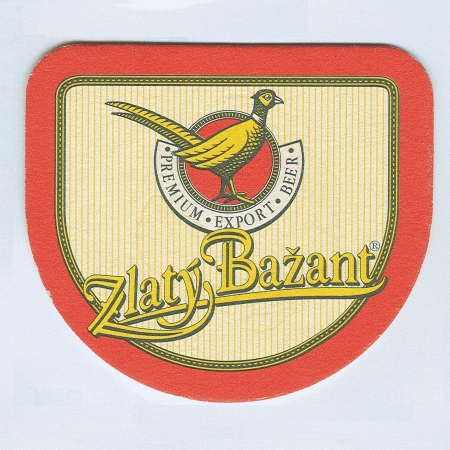 Zlatý Ba¾ant podstawka Awers