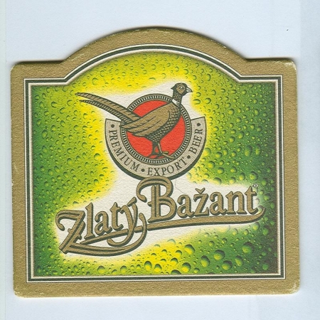 Zlatý Ba¾ant podstawka Awers
