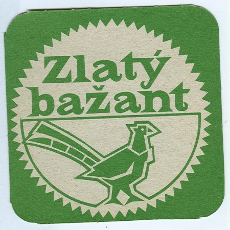 Zlatý Ba¾ant podstawka Awers